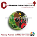 Custom advertising badge printed pattern tin plate button badge
